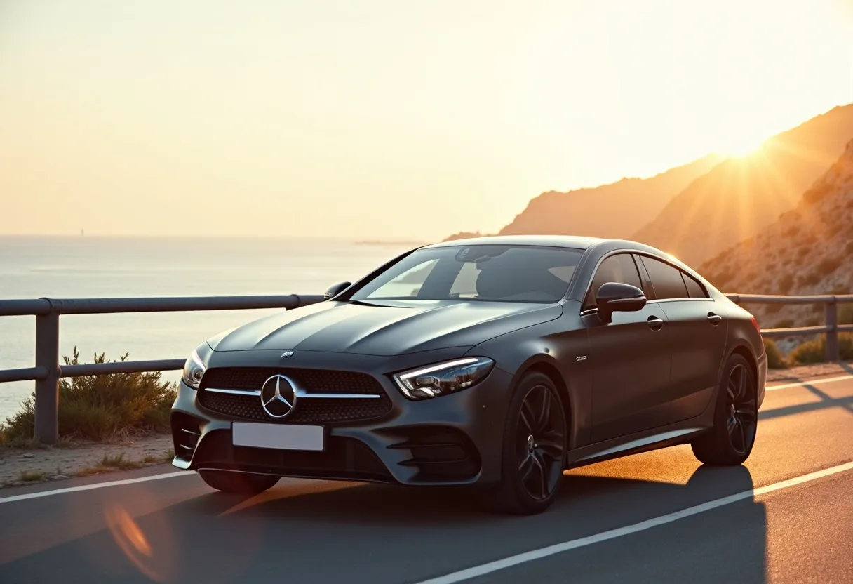 Premium car on a Costa Blanca coastal road at morning light — Stress-Free ITV